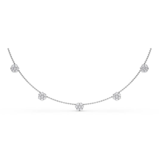 Fana Petals Of Love Diamond Necklace