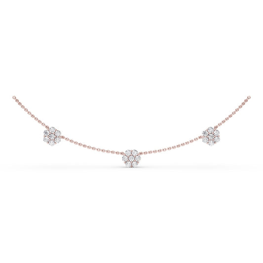 Fana Petals Of Love Diamond Necklace