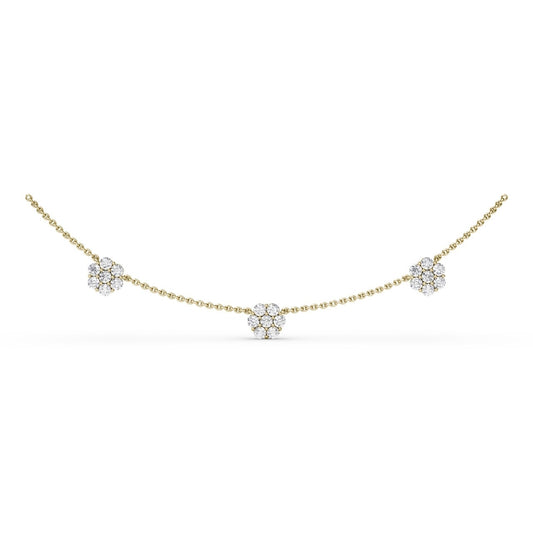 Fana Petals Of Love Diamond Necklace