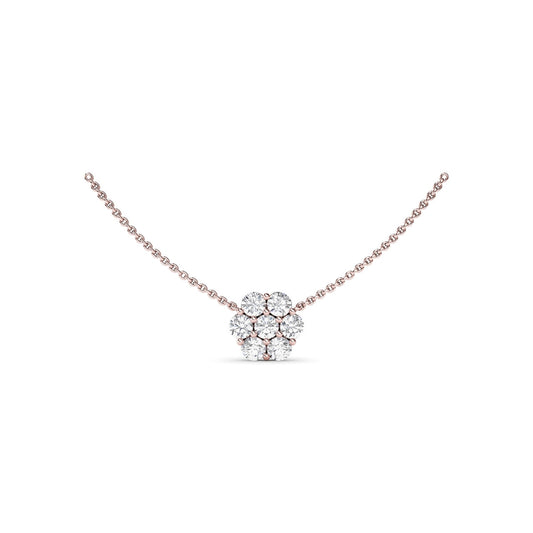 Fana Floral Diamond Necklace