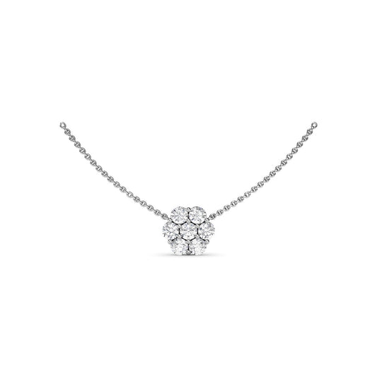 Fana Floral Diamond Necklace