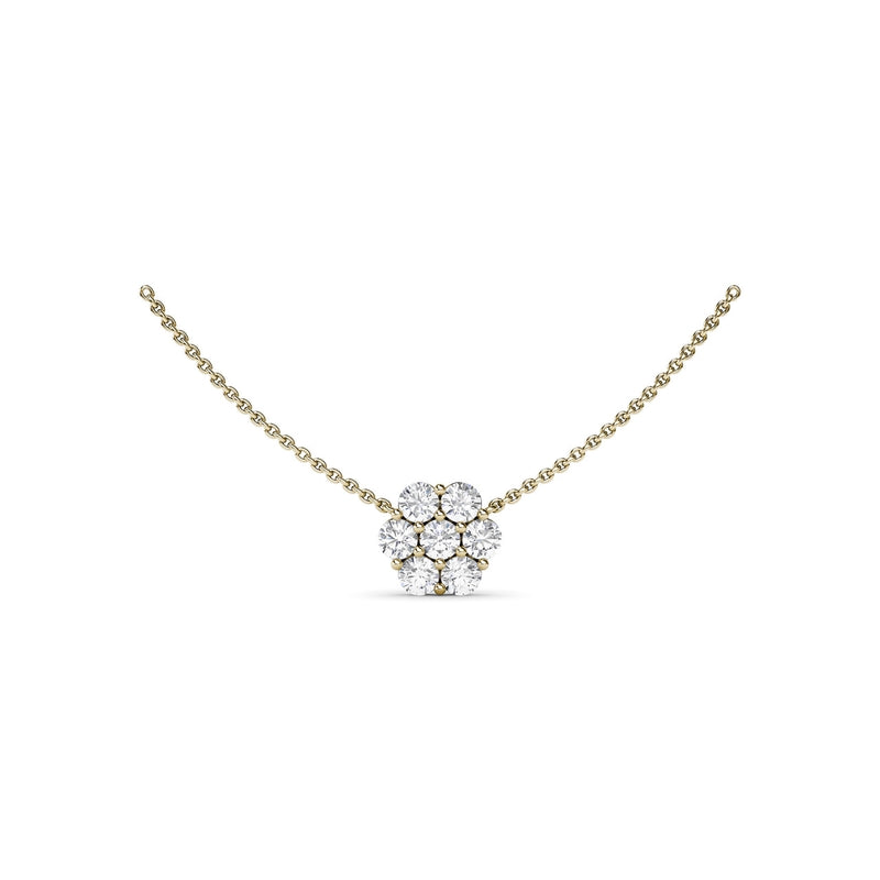 Fana Floral Diamond Necklace