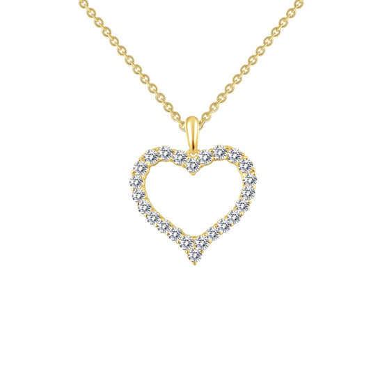 Lafonn Open Heart Pendant Necklace