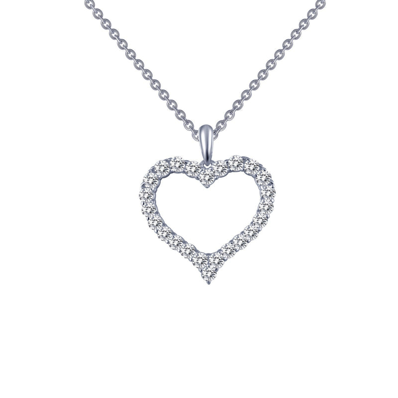 Lafonn Open Heart Pendant Necklace