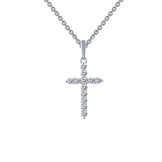 Lafonn 0.36 CTW Cross Pendant Necklace