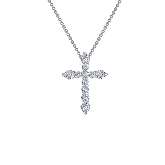 Lafonn 0.67 CTW Cross Pendant Necklace