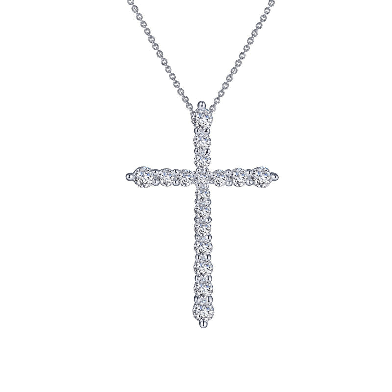 Lafonn 1.06 CTW Cross Pendant Necklace