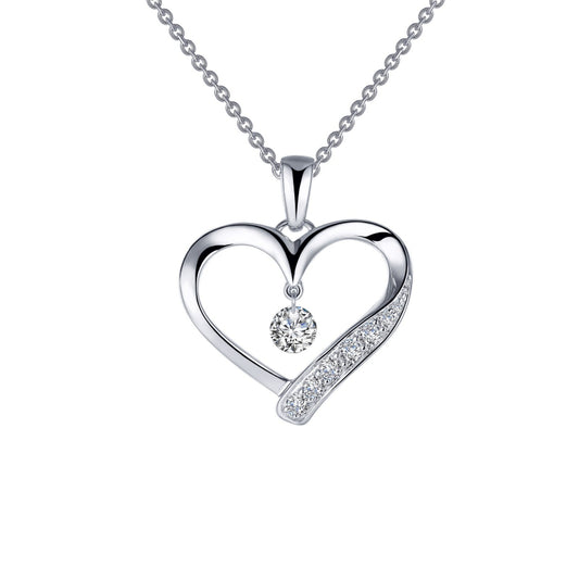 Lafonn Open Heart Pendant Necklace