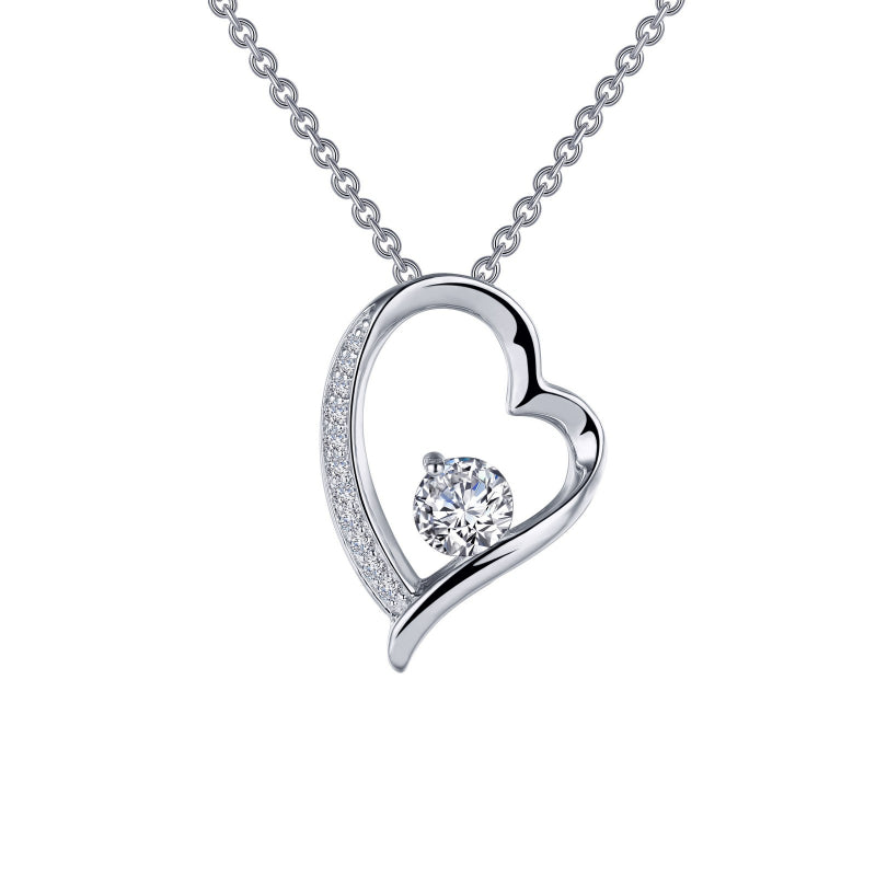 Lafonn Open Heart Pendant Necklace