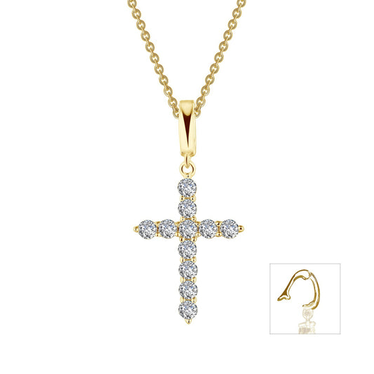 Lafonn 0.55 CTW Cross Pendant Necklace