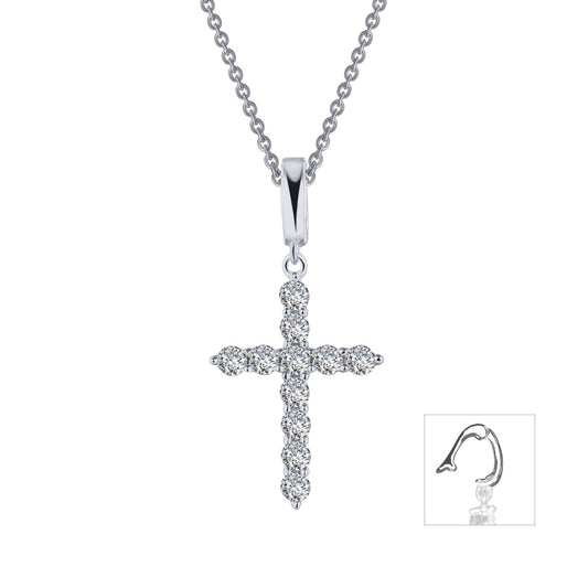 Lafonn 0.55 CTW Cross Pendant Necklace