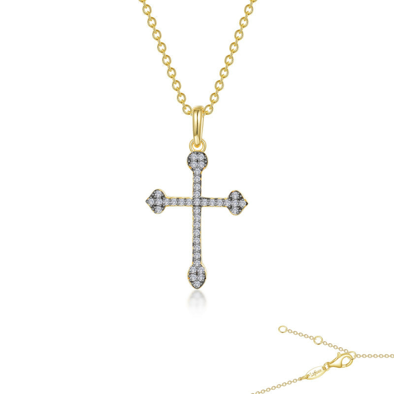 Lafonn 0.38 CTW Cross Pendant Necklace
