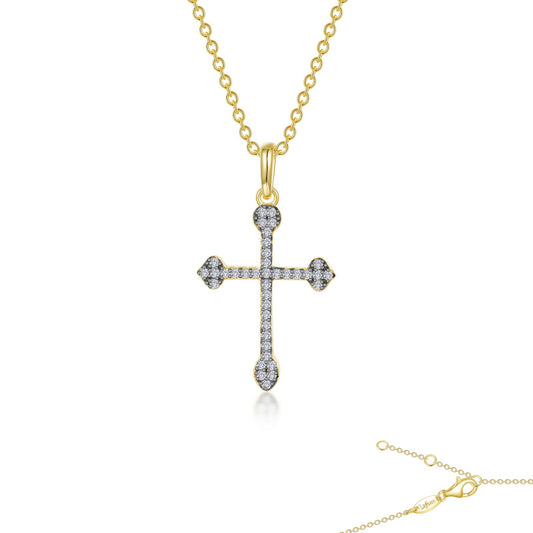 Lafonn 0.38 CTW Cross Pendant Necklace