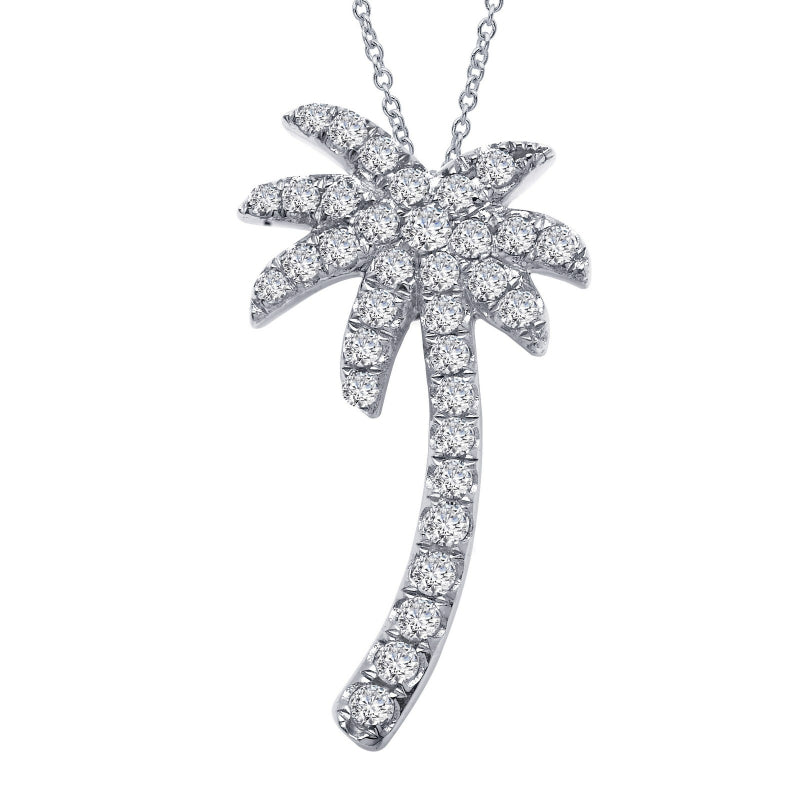 Lafonn Palm Tree Pendant Necklace