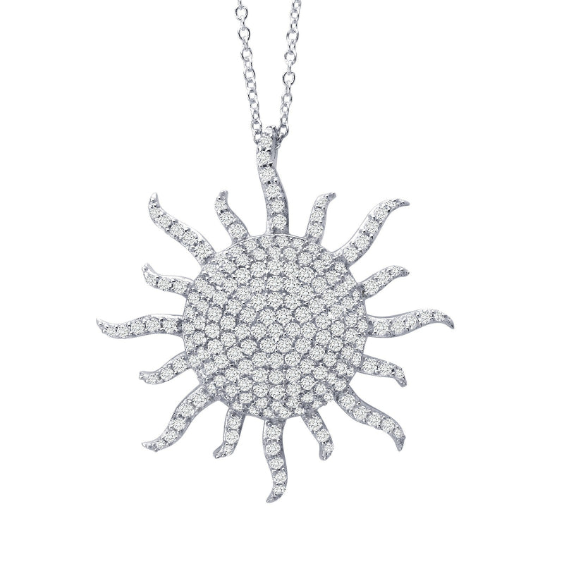 Lafonn Sunburst Pendant Necklace