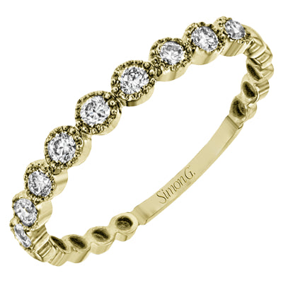 Simon G Fashion Right Hand Ring In 18K Gold With Diamonds (Yellow)