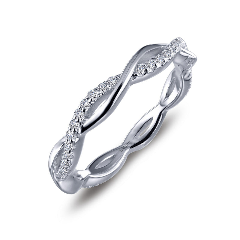Lafonn 0.52 CTW Twist Wedding Band