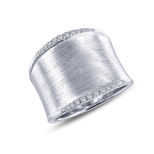 Lafonn Sleek Wide Band Cuff Ring