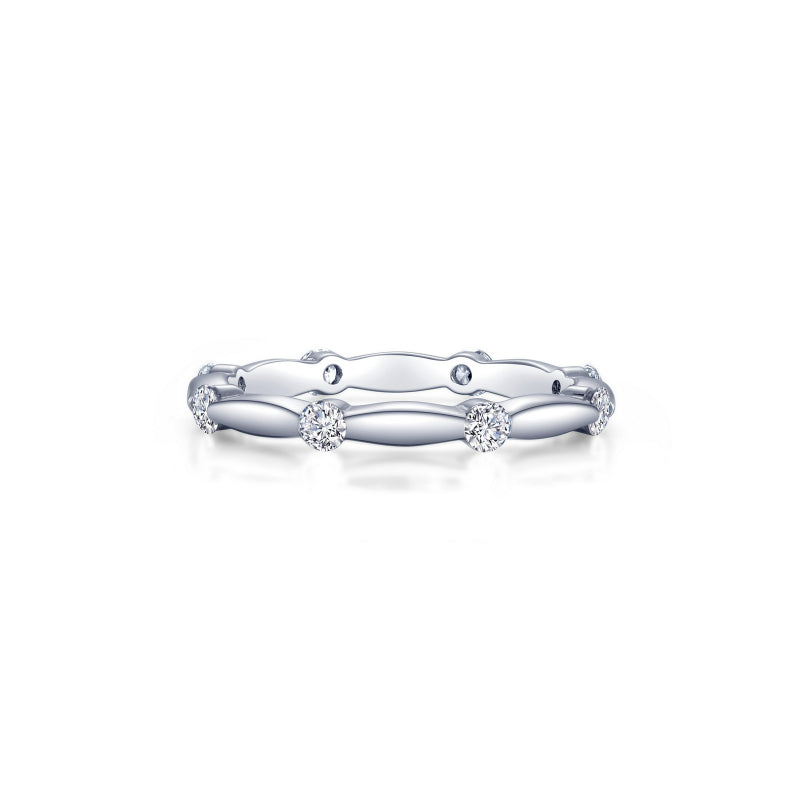 Lafonn Stackable Wave Eternity Band