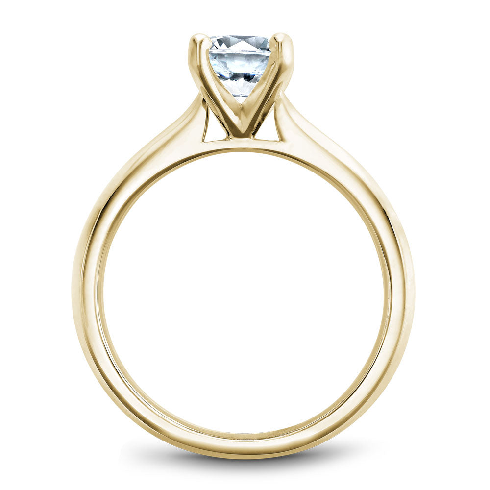 Noam Carver Engagement Ring Yellow 14k Gold