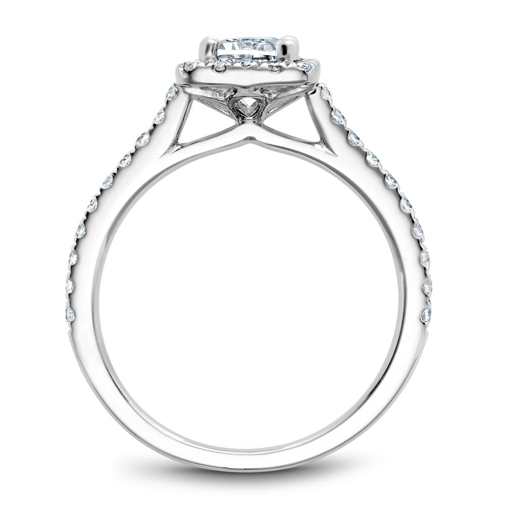 Noam Carver Engagement Ring Platinum With 40 RD TCW 0.38ct