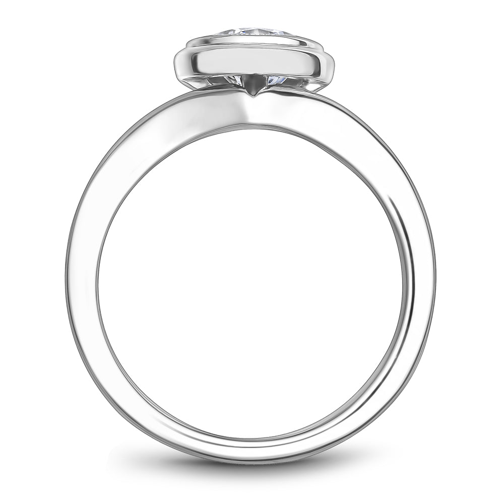 Noam Carver Engagement Ring Platinum