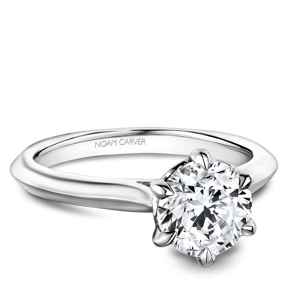 Noam Carver Engagement Ring Platinum