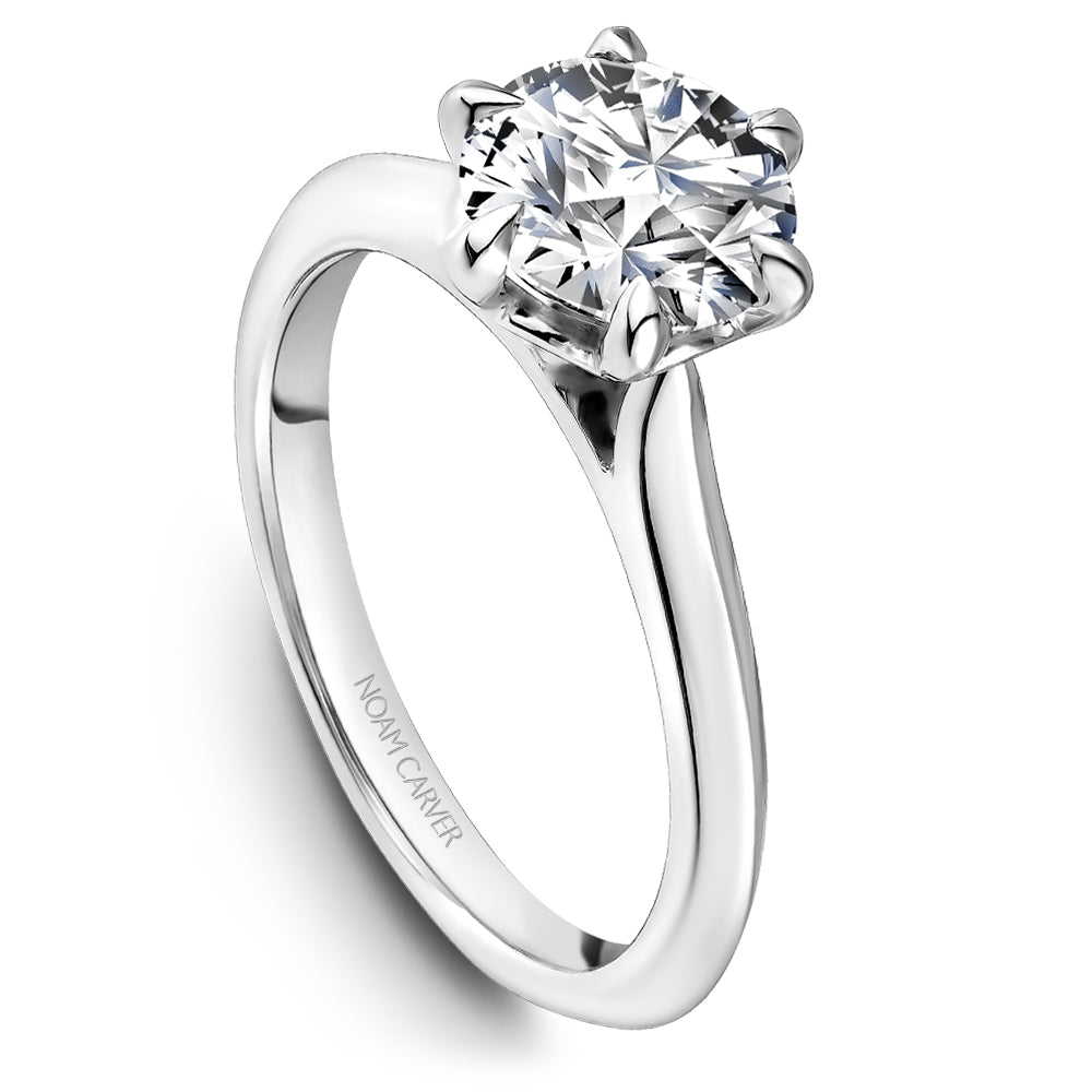 Noam Carver Engagement Ring Platinum