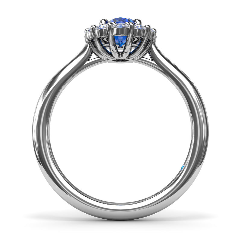 Fana Dazzling Sapphire and Diamond Ring