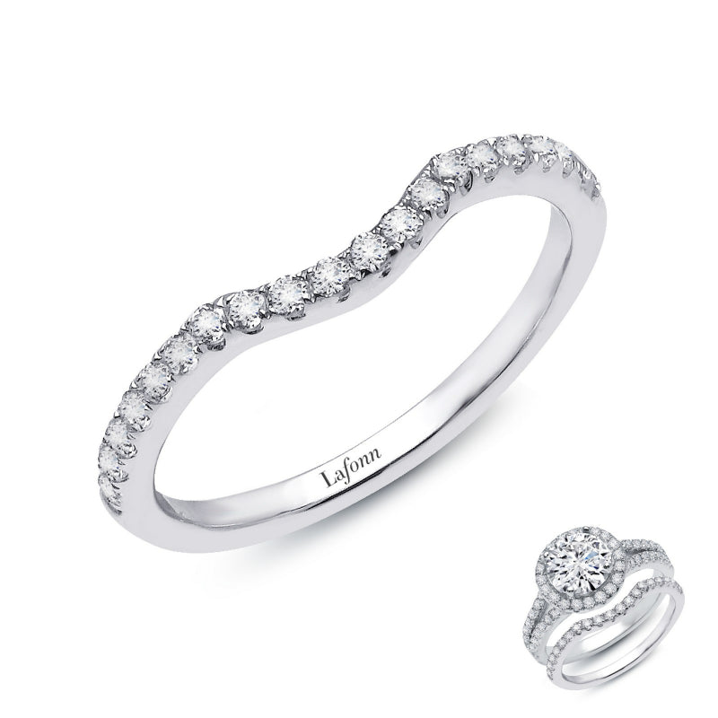Lafonn 0.3 CTW Half-Eternity Band