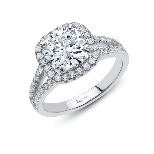 Lafonn 3.82 CTW Halo Engagement Ring