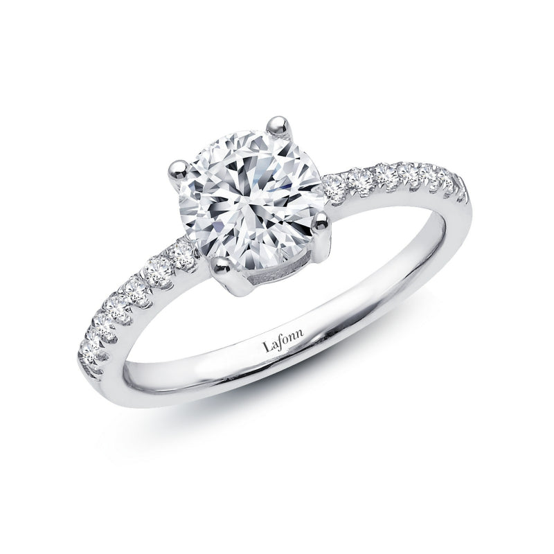 Lafonn 1.54 CTW Solitaire Engagement Ring