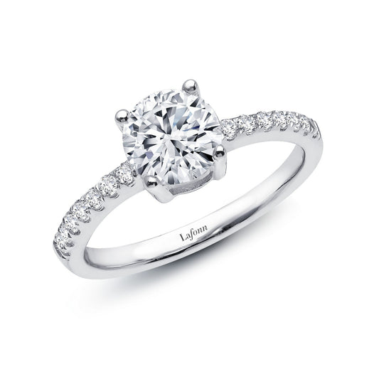 Lafonn 1.54 CTW Solitaire Engagement Ring