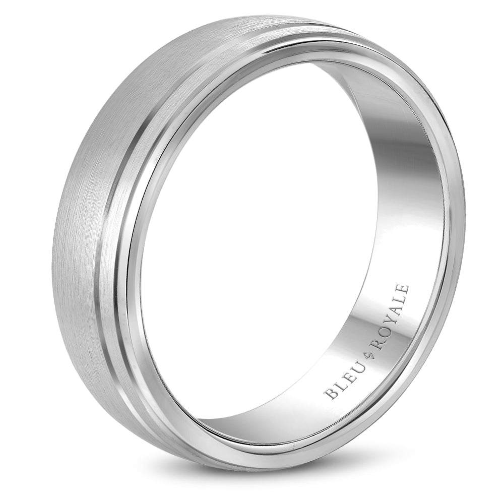 Bleu Royale Legacy Wedding Band 6.50mm Platinum