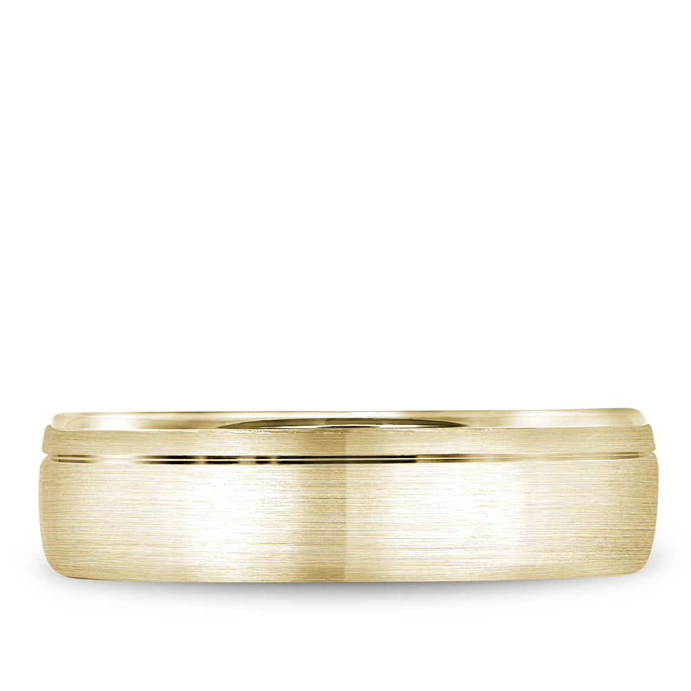 Bleu Royale Legacy Wedding Band 6.50mm Yellow 18k Gold