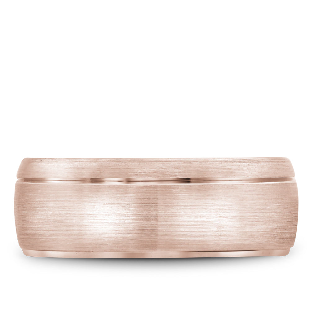 Bleu Royale Legacy Wedding Band 8.50mm Rose 14k Gold