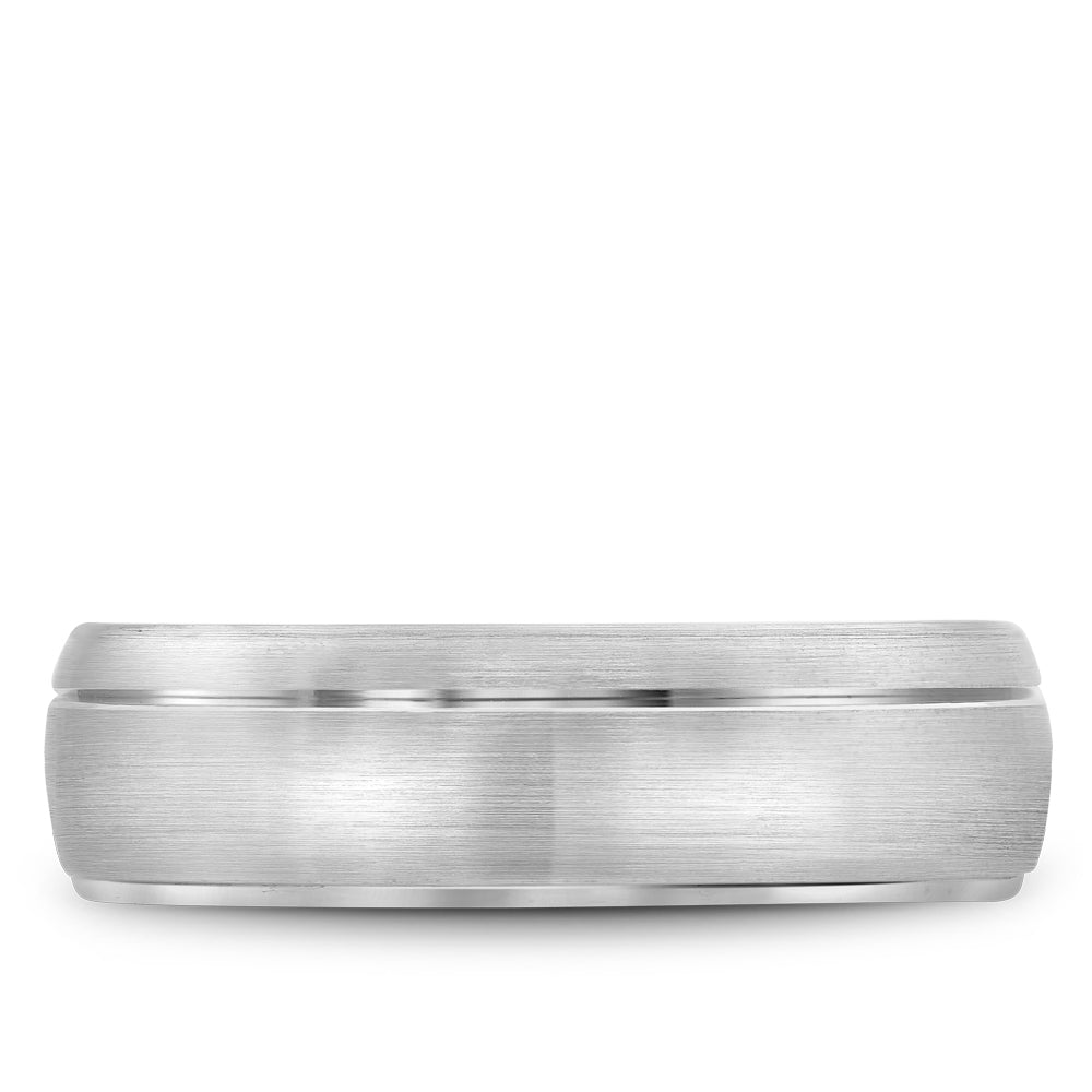 Bleu Royale Legacy Wedding Band 6.50mm White 18k Gold