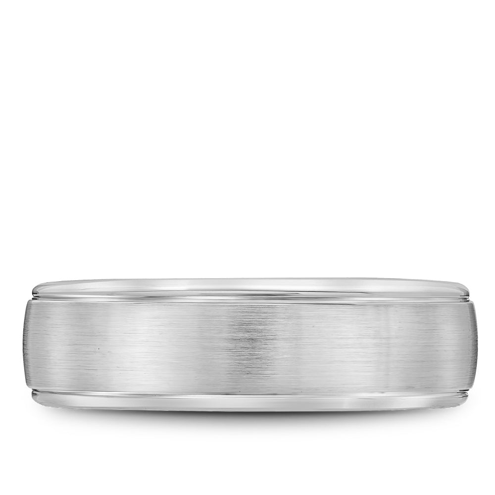 Bleu Royale Legacy Wedding Band 6.50mm White 18k Gold