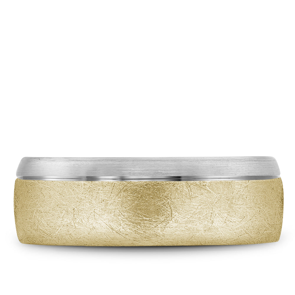 Bleu Royale Legacy Wedding Band 7.50mm Y&W 14k Gold