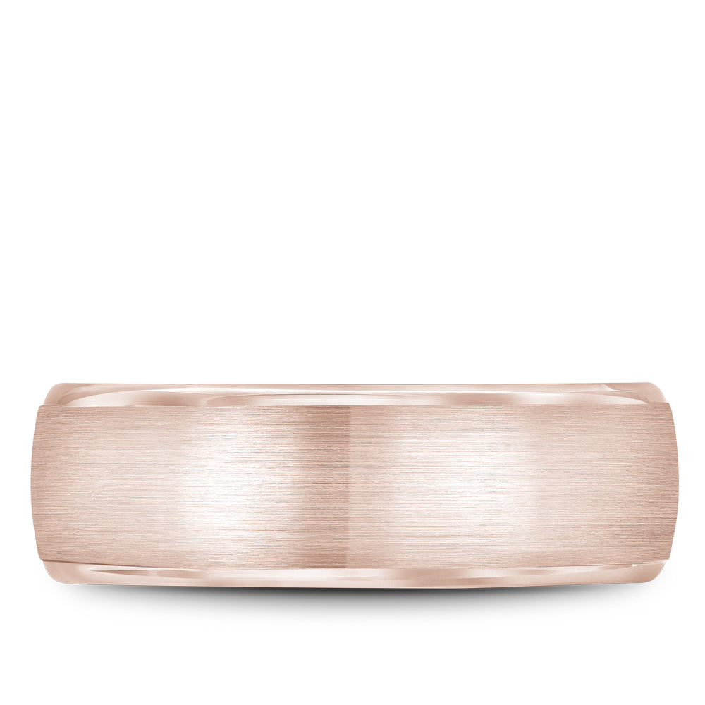 Bleu Royale Legacy Wedding Band 7.50mm Rose 18k Gold