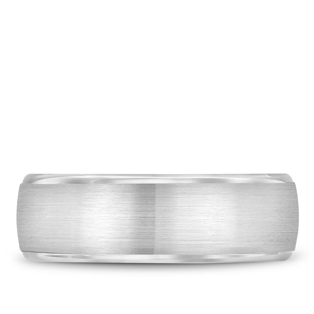 Bleu Royale Legacy Wedding Band 7.00mm White 14k Gold
