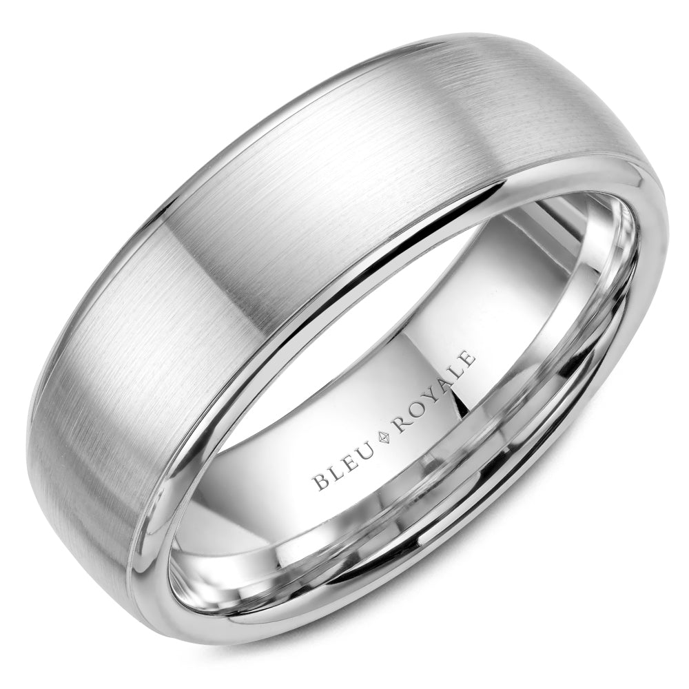 Bleu Royale Legacy Wedding Band 7.00mm Platinum
