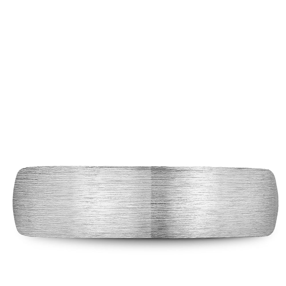 Bleu Royale Legacy Wedding Band 6.50mm White 14k Gold