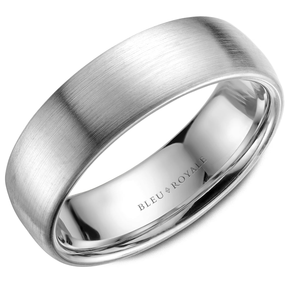 Bleu Royale Legacy Wedding Band 6.50mm Platinum