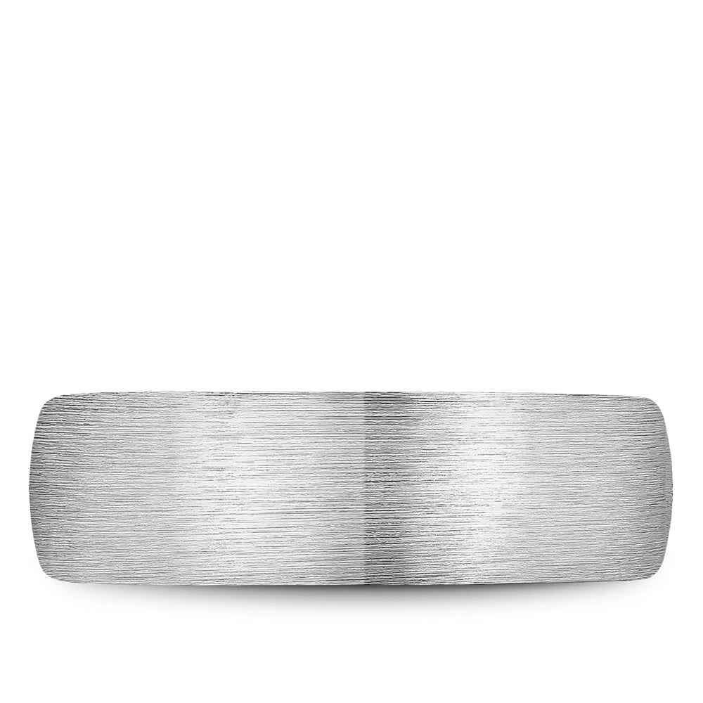 Bleu Royale Legacy Wedding Band 6.50mm White and Yellow 14k Gold