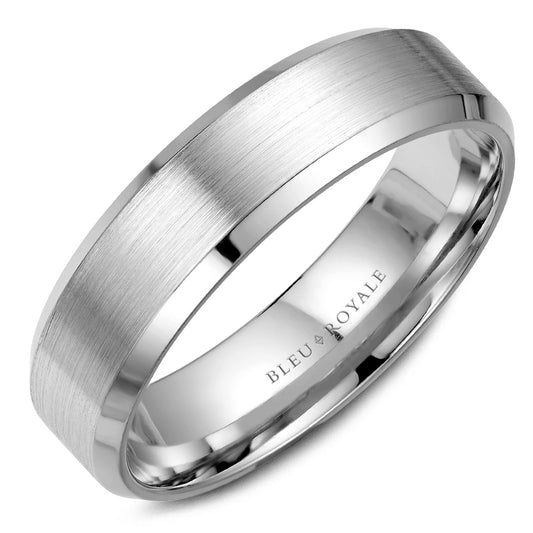 Bleu Royale Legacy Wedding Band 6.50mm Platinum