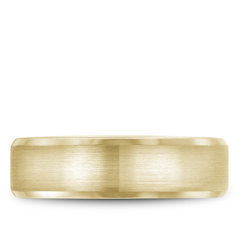 Bleu Royale Legacy Wedding Band 6.50mm Yellow 14k Gold
