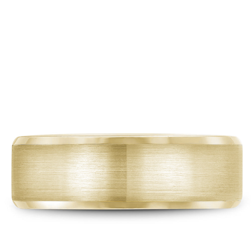 Bleu Royale Legacy Wedding Band 7.50mm Yellow 14k Gold