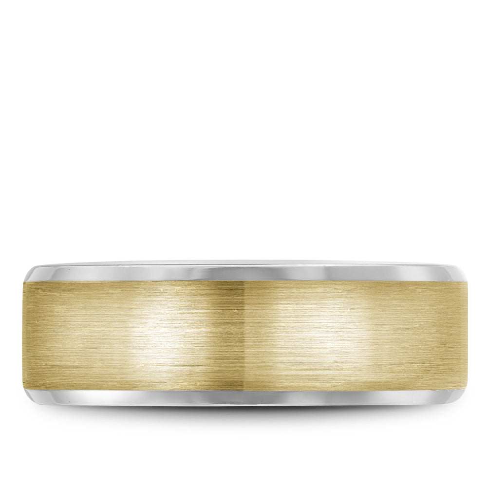 Bleu Royale Legacy Wedding Band 7.50mm Y&W 14k Gold