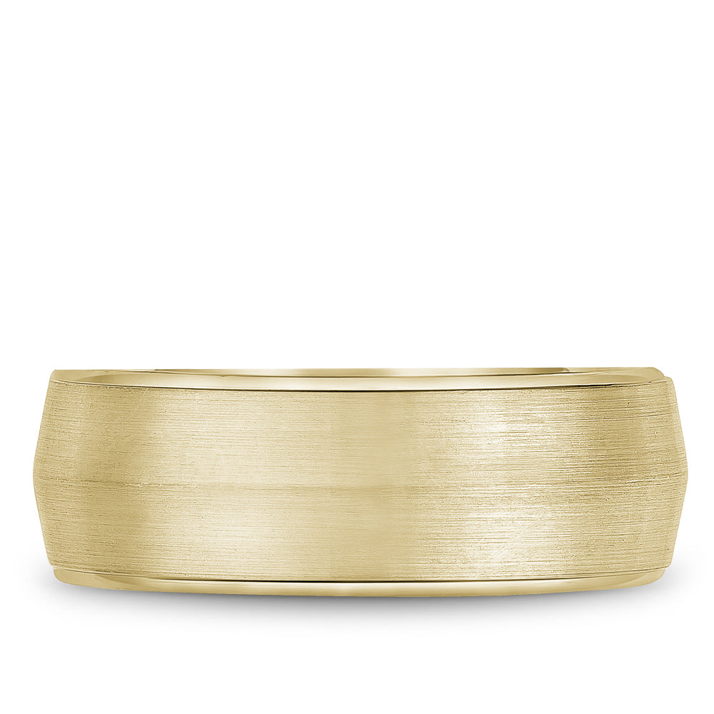Bleu Royale Legacy Wedding Band 8.00mm Yellow 18k Gold